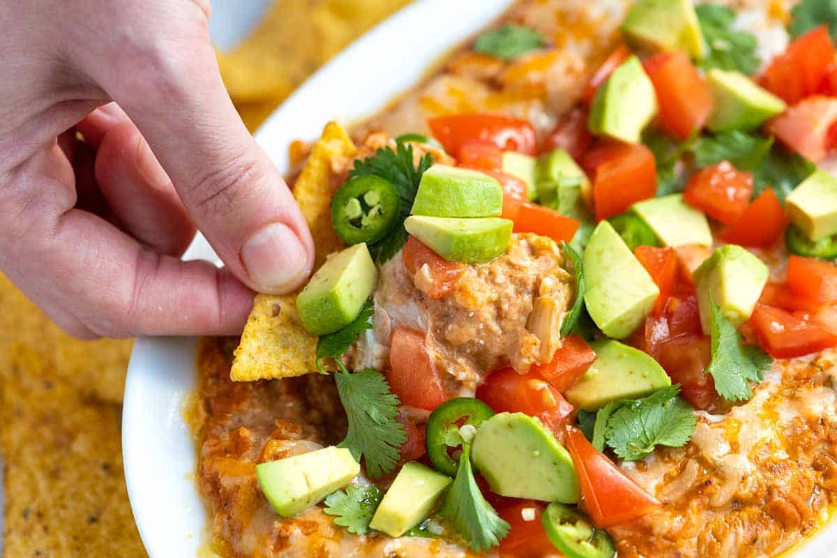 Cheesy Bean Dip