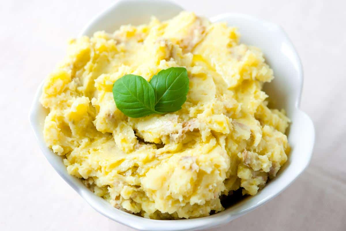 Garlic Olive Oil Mashed Potatoes