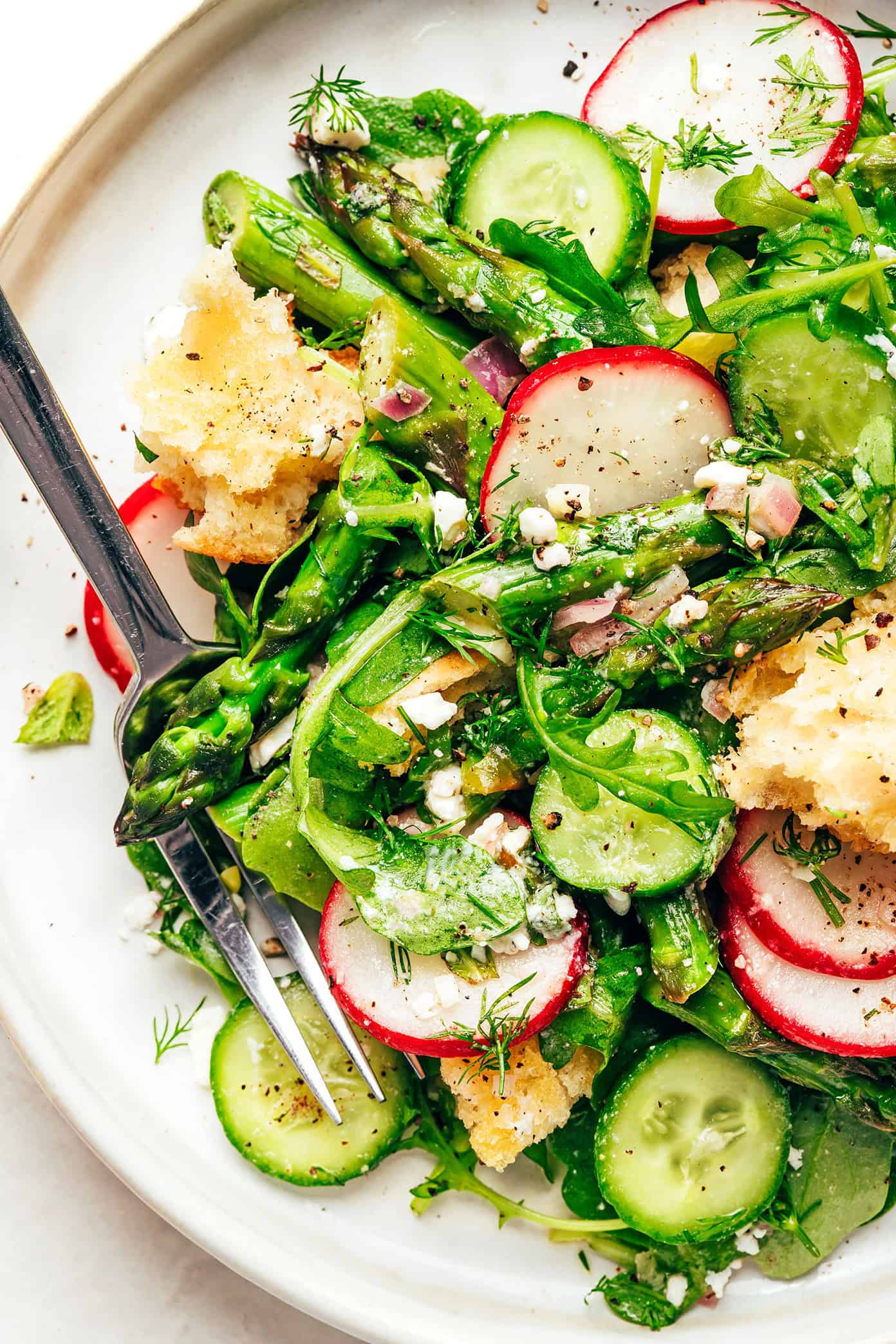 Spring Panzanella