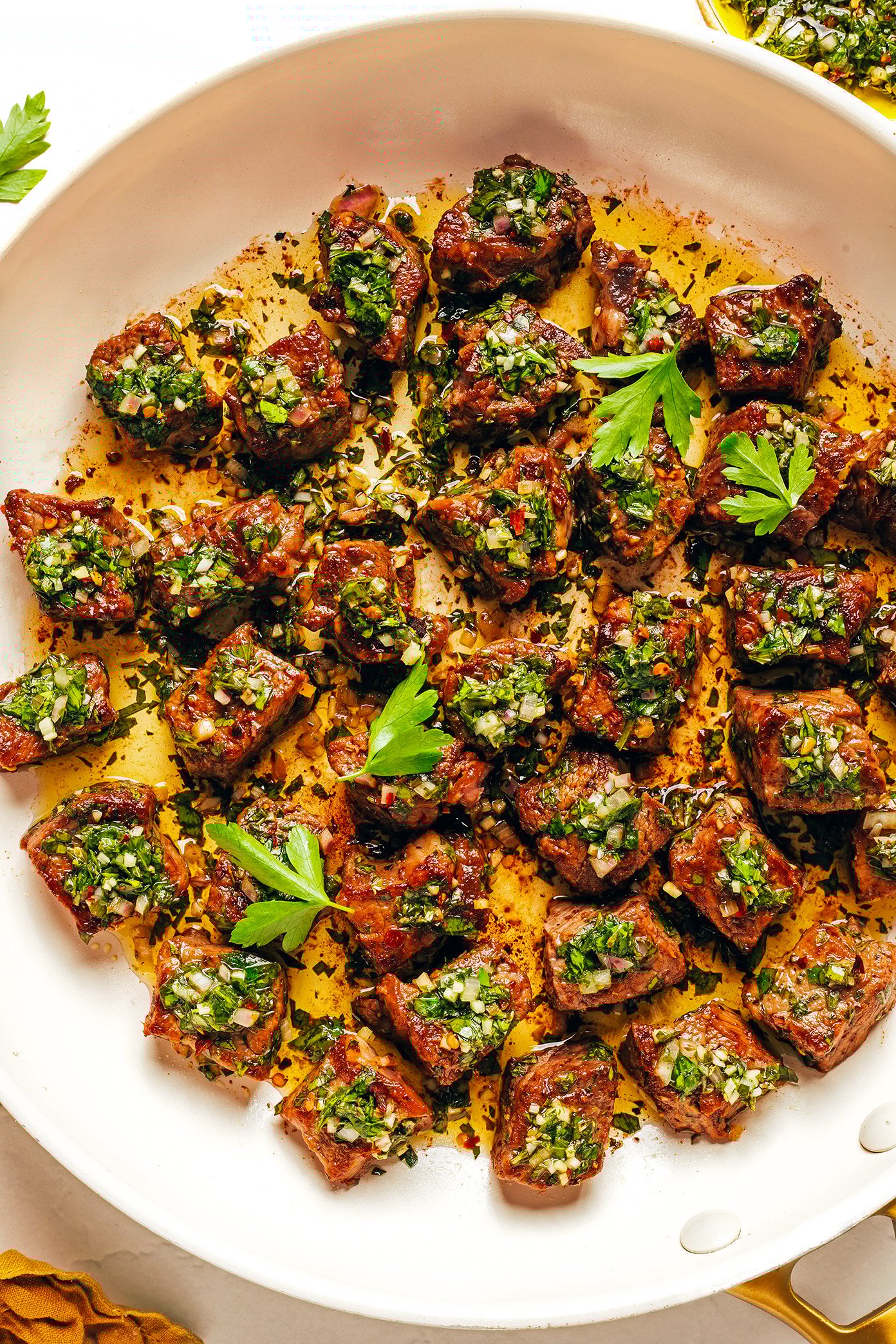 Chimichurri Steak Bites
