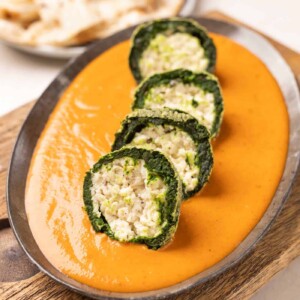 Shaam savera kofta curry served on a platter