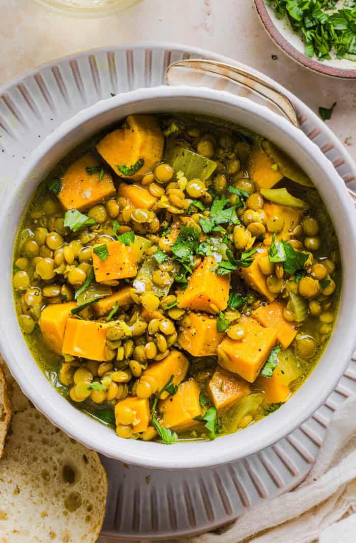 Lentil and Sweet Potato Stew