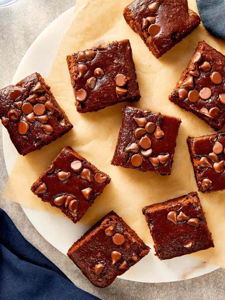 The BEST Fudgy Sweet Potato Brownies