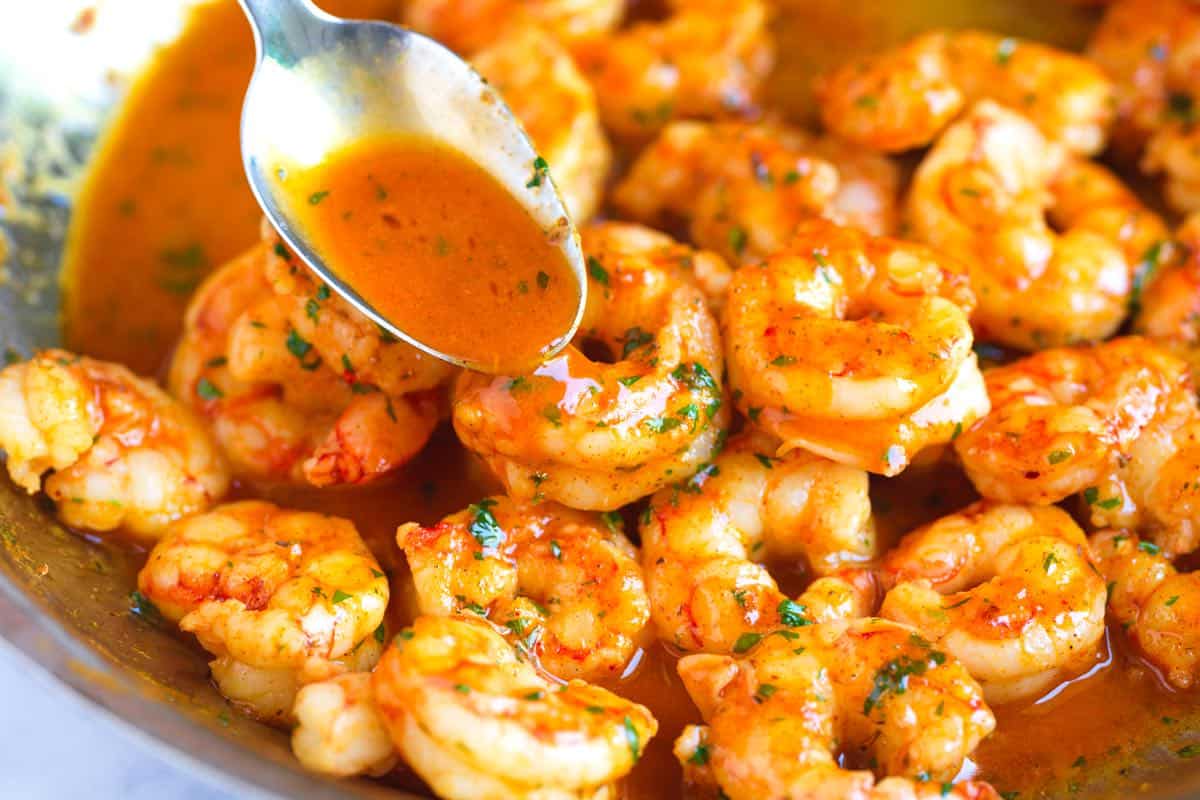 Cajun Shrimp with Garlic Butter Sauce