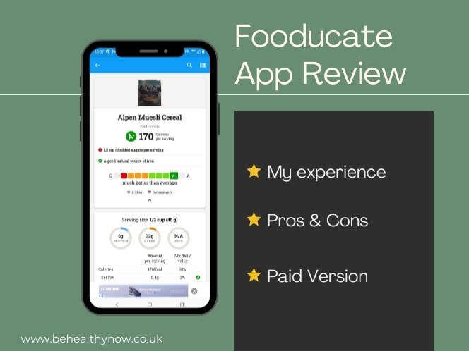 Fooducate App Review: My Honest Experience