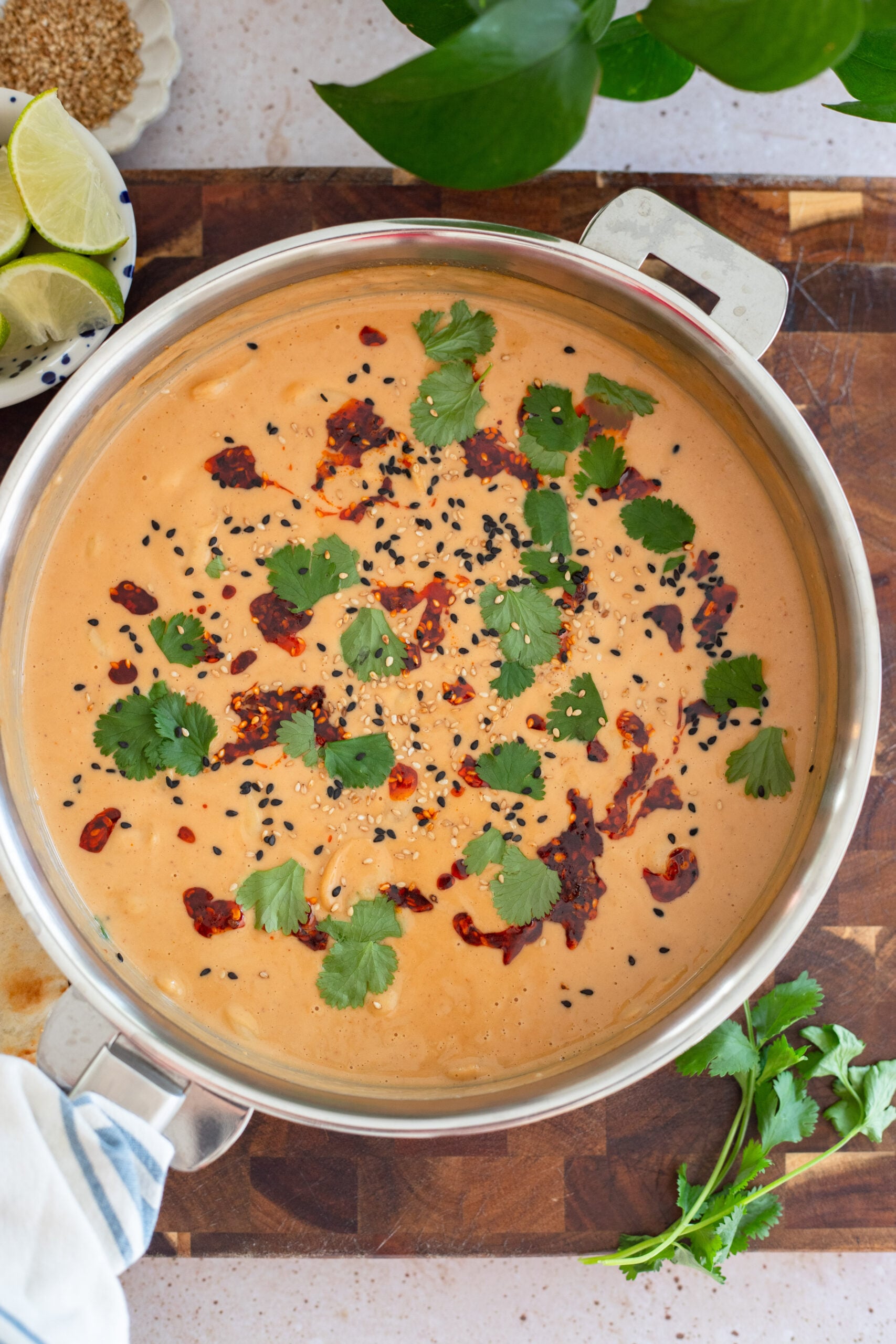 Peanut Sauce Butter Beans