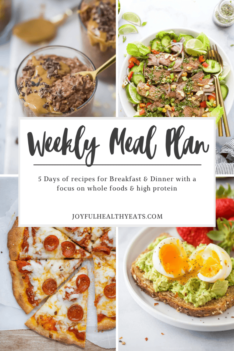 Weekly Meal Plan #11
