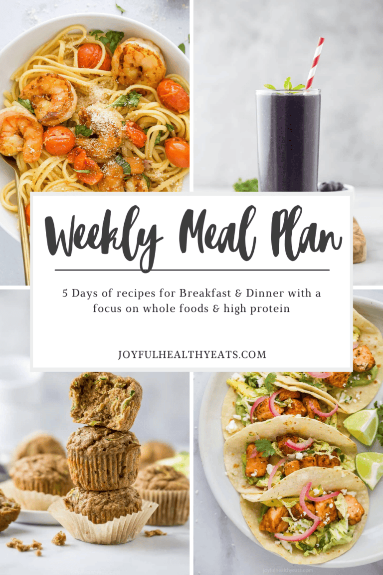 Weekly Meal Plan #12