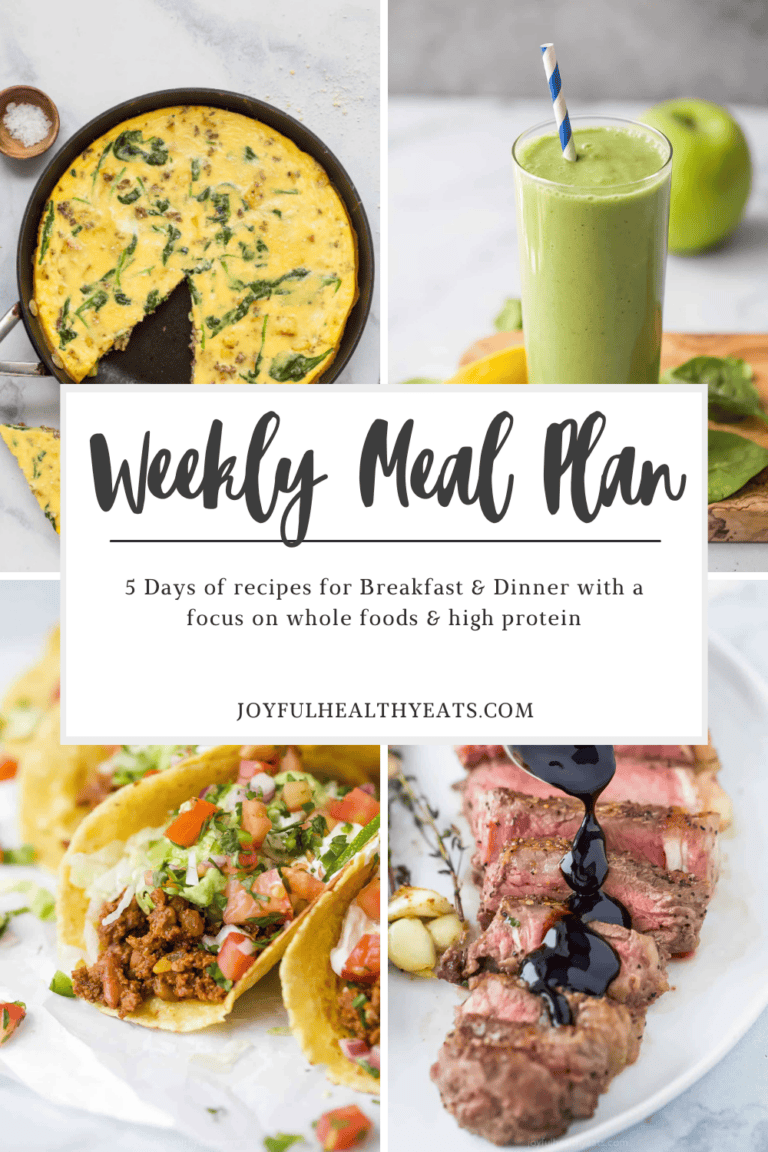 Weekly Meal Plan #13