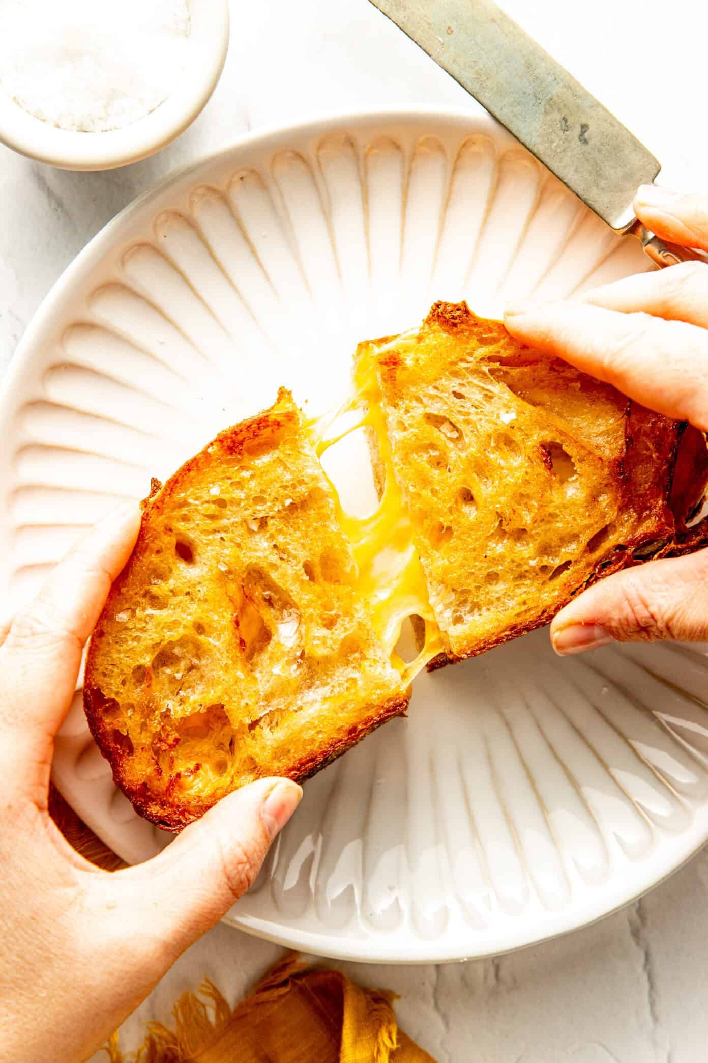 Air Fryer Grilled Cheese