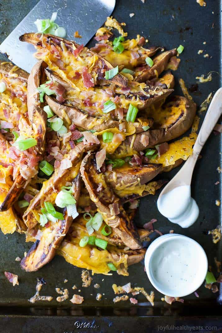 Loaded Sweet Potato Fries