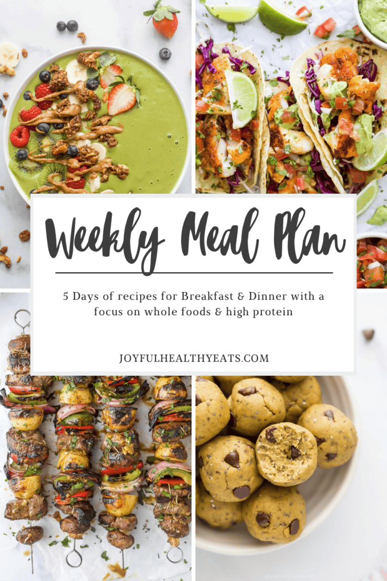 Weekly Meal Plan #14