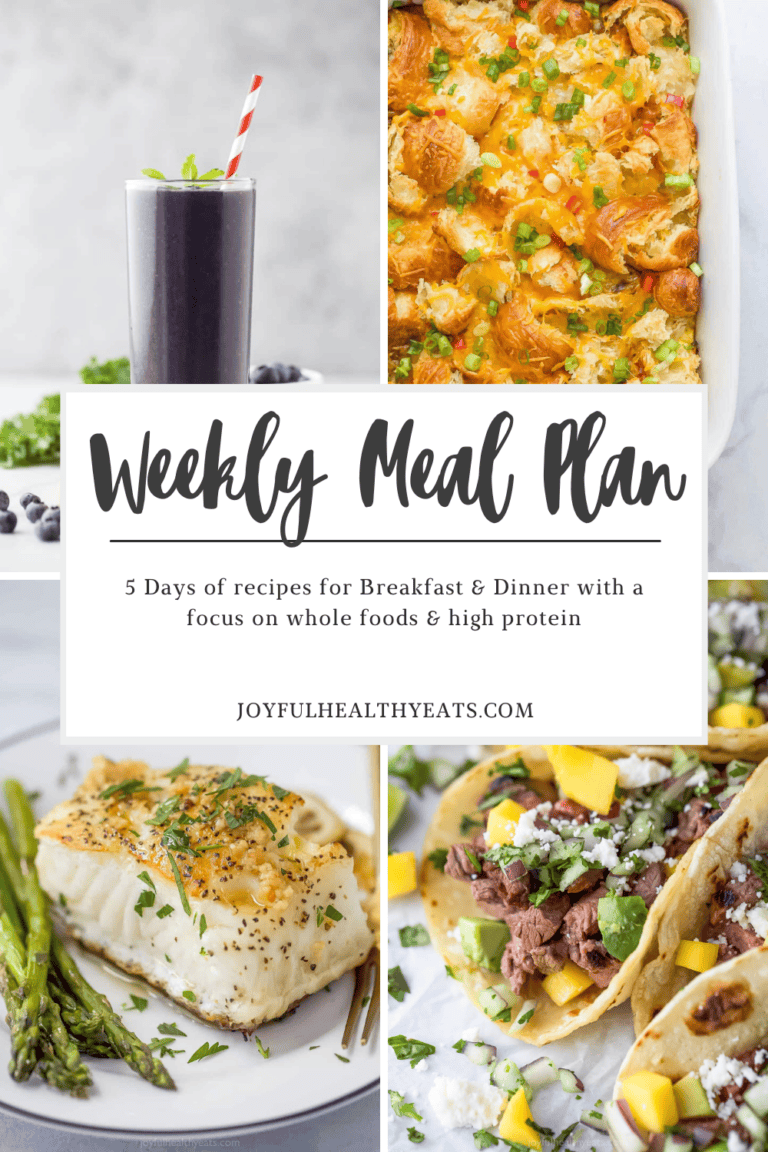 Weekly Meal Plan #15
