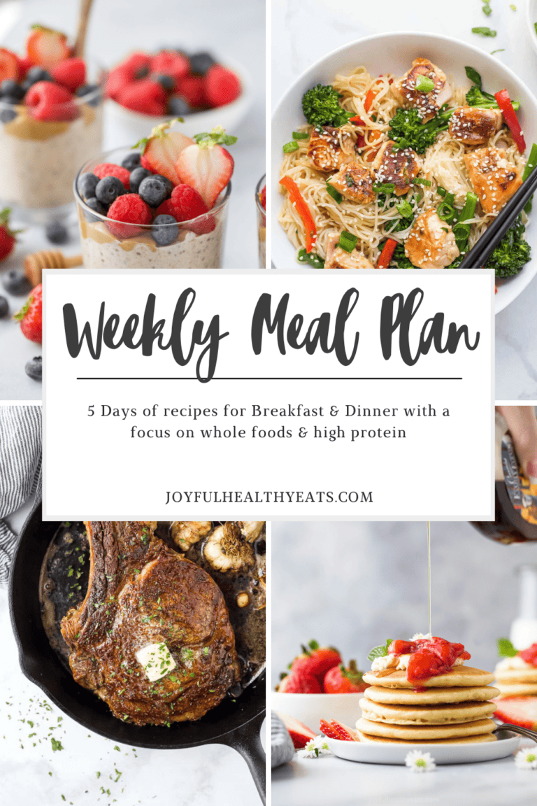 Weekly Meal Plan #16