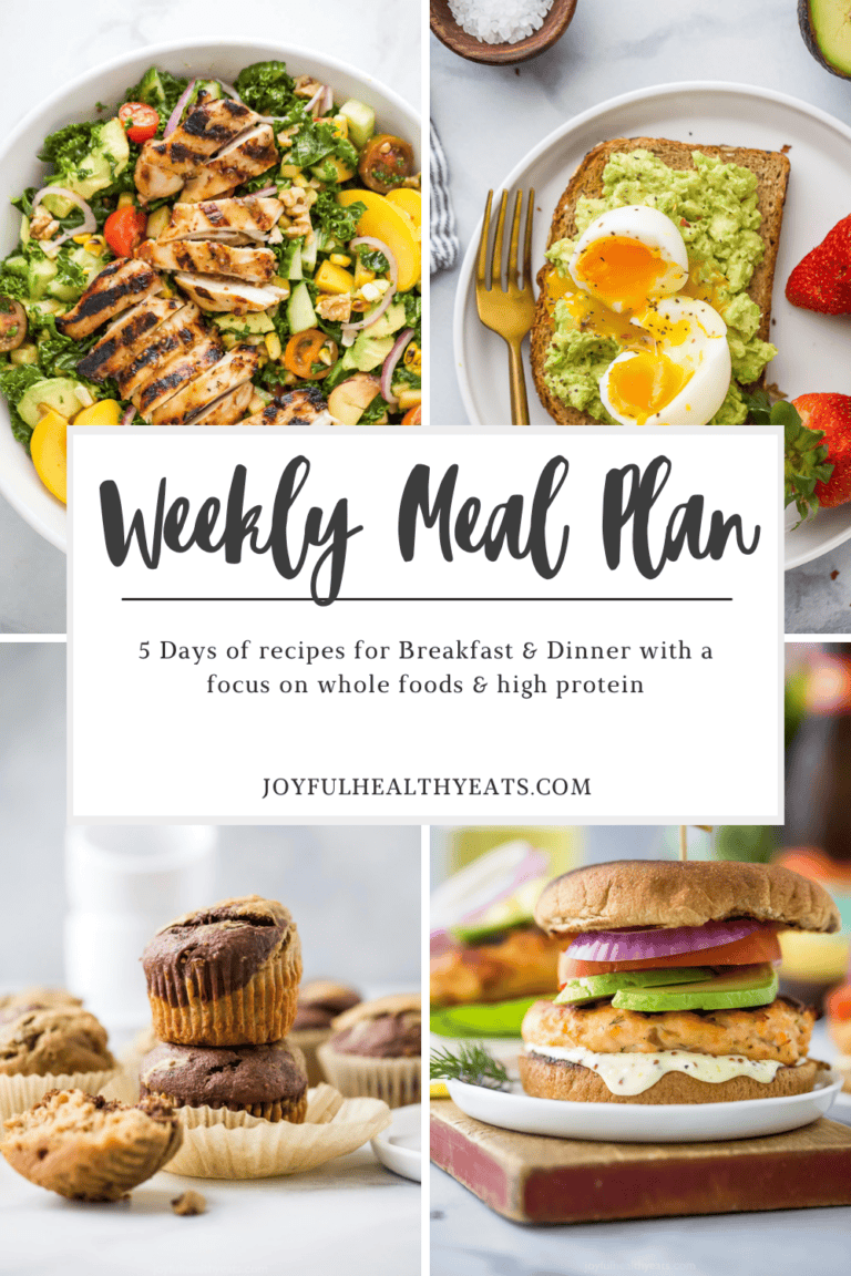 Weekly Meal Plan #17