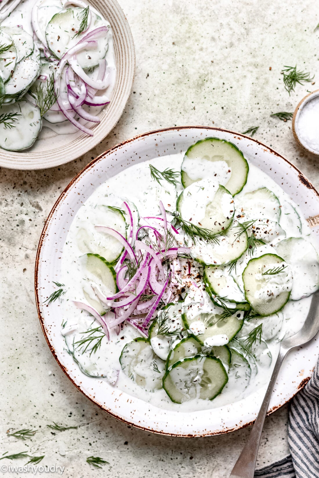 Creamy Cucumber Salad