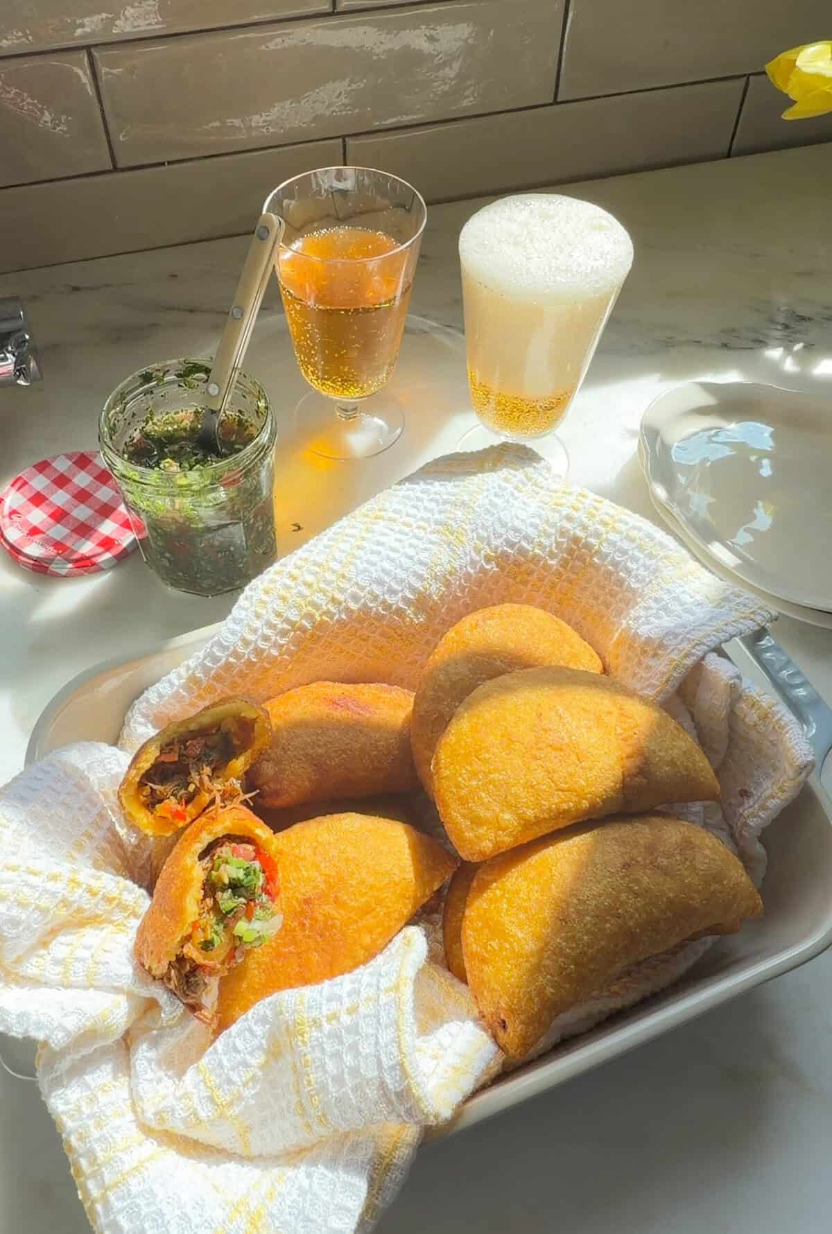 Crispy Colombian Empanadas