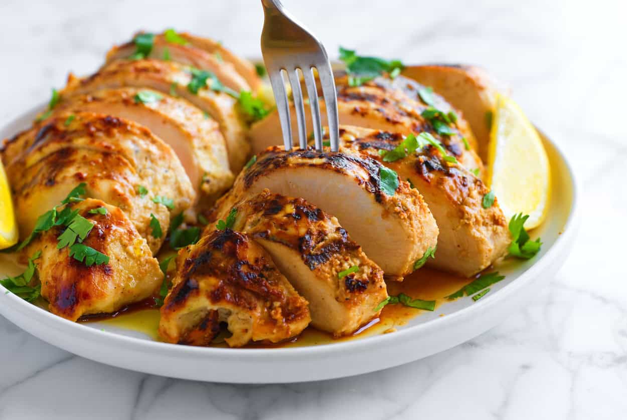 Easy Yogurt Marinated Chicken