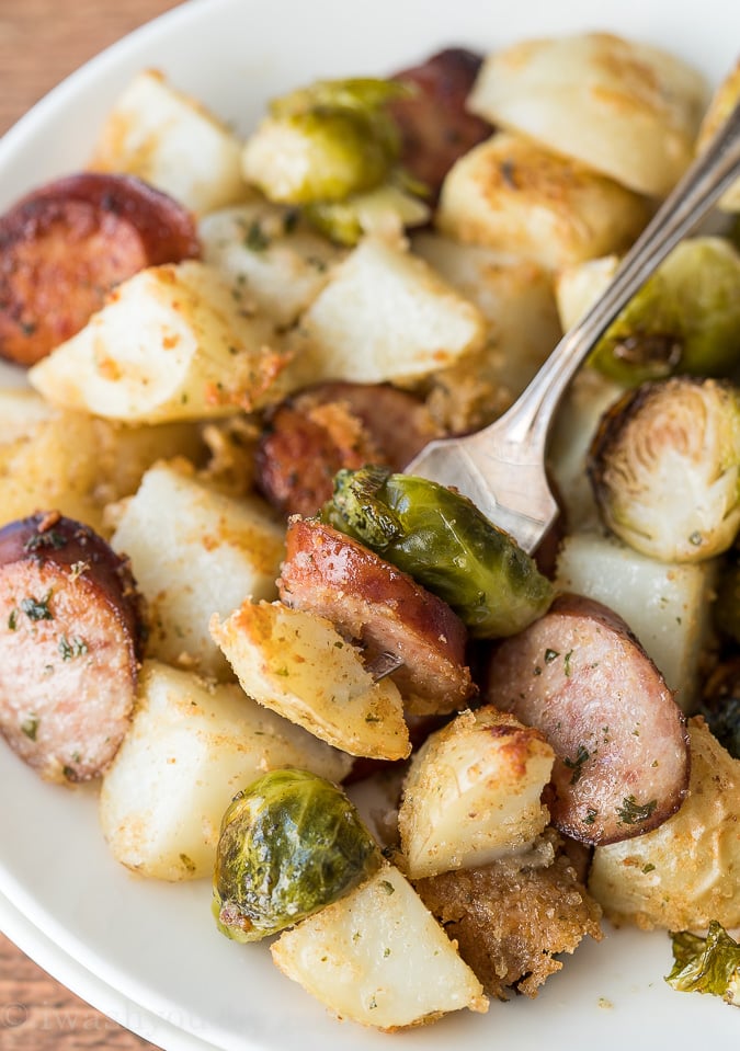 Parmesan Roasted Sheet Pan Dinner