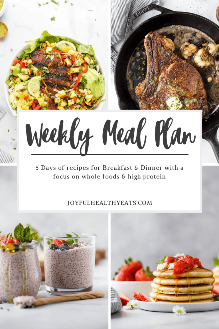 Weekly Meal Plan #19