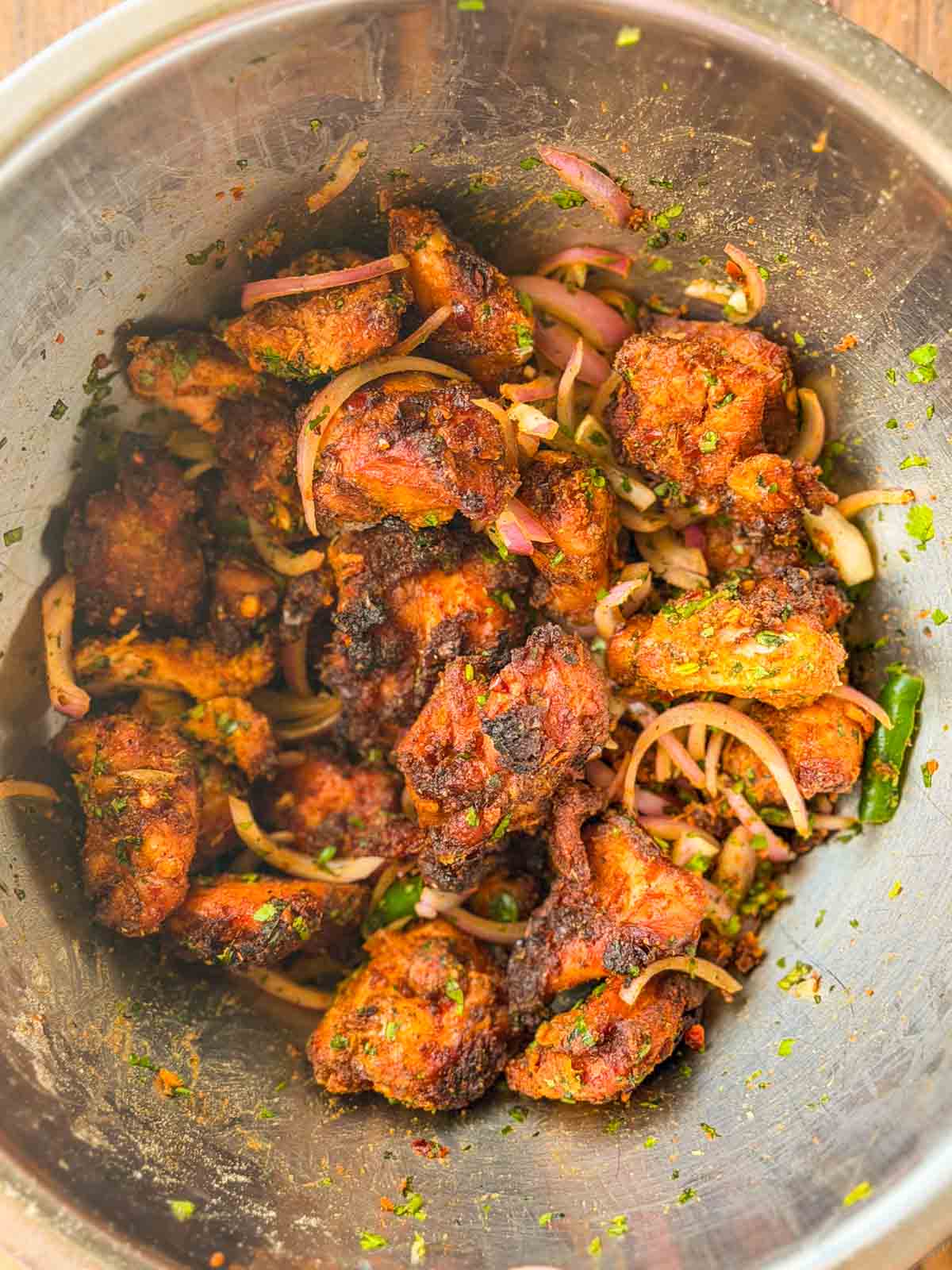 Chatpata Chicken Bites – Made healthy in the Air fryer