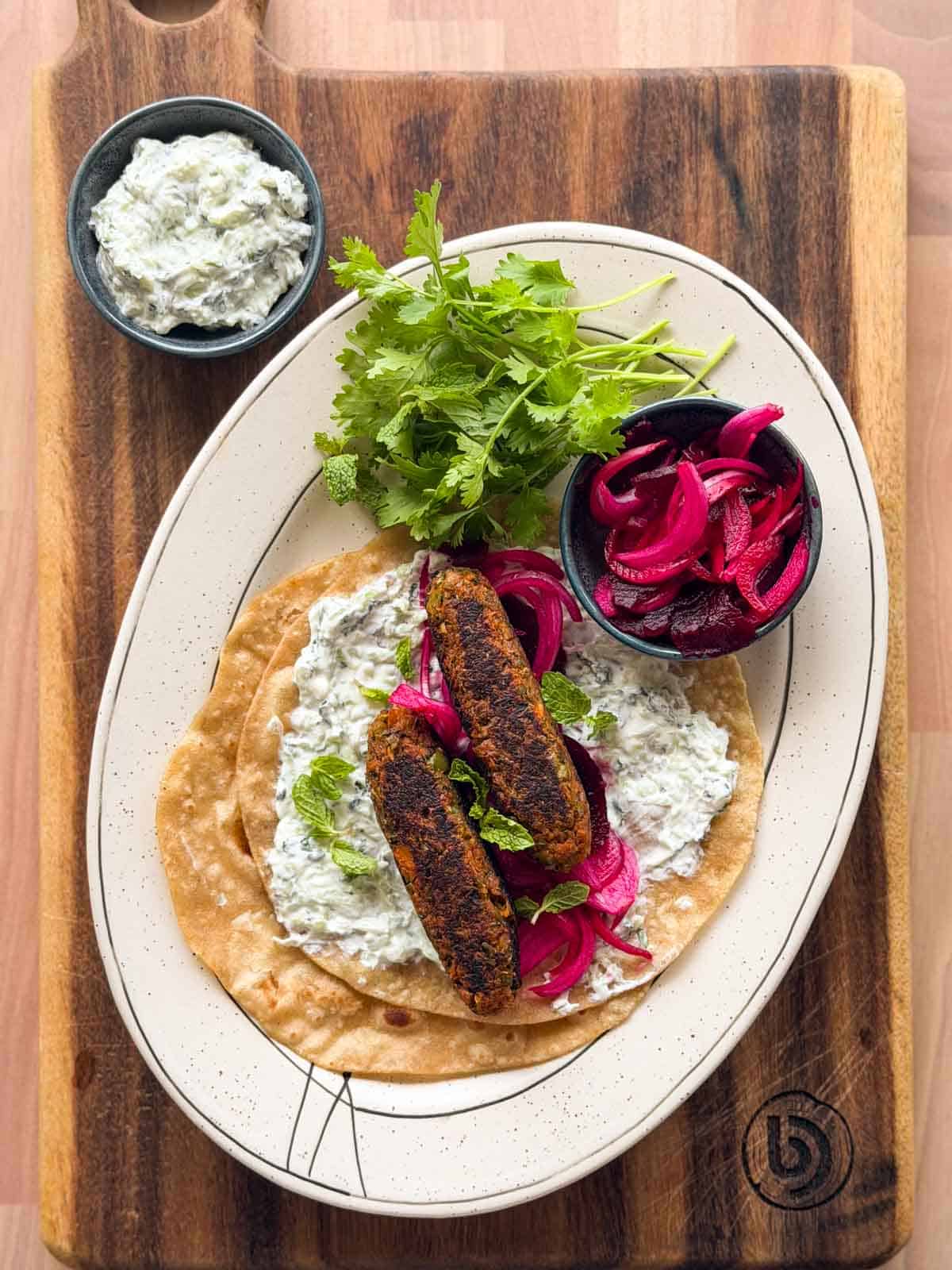 High Protein Veg Seekh Kebab