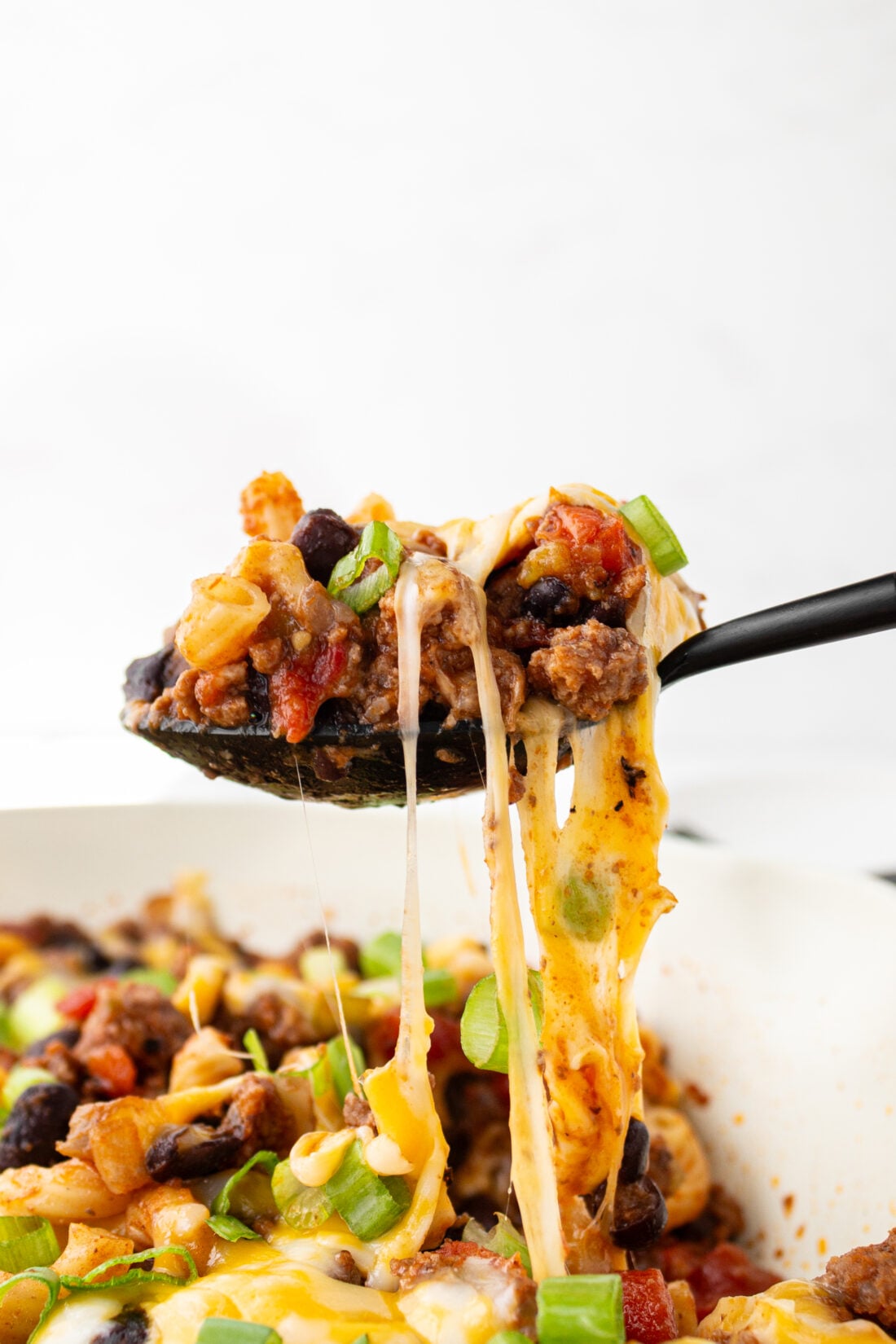One Pan Chili Pasta Skillet