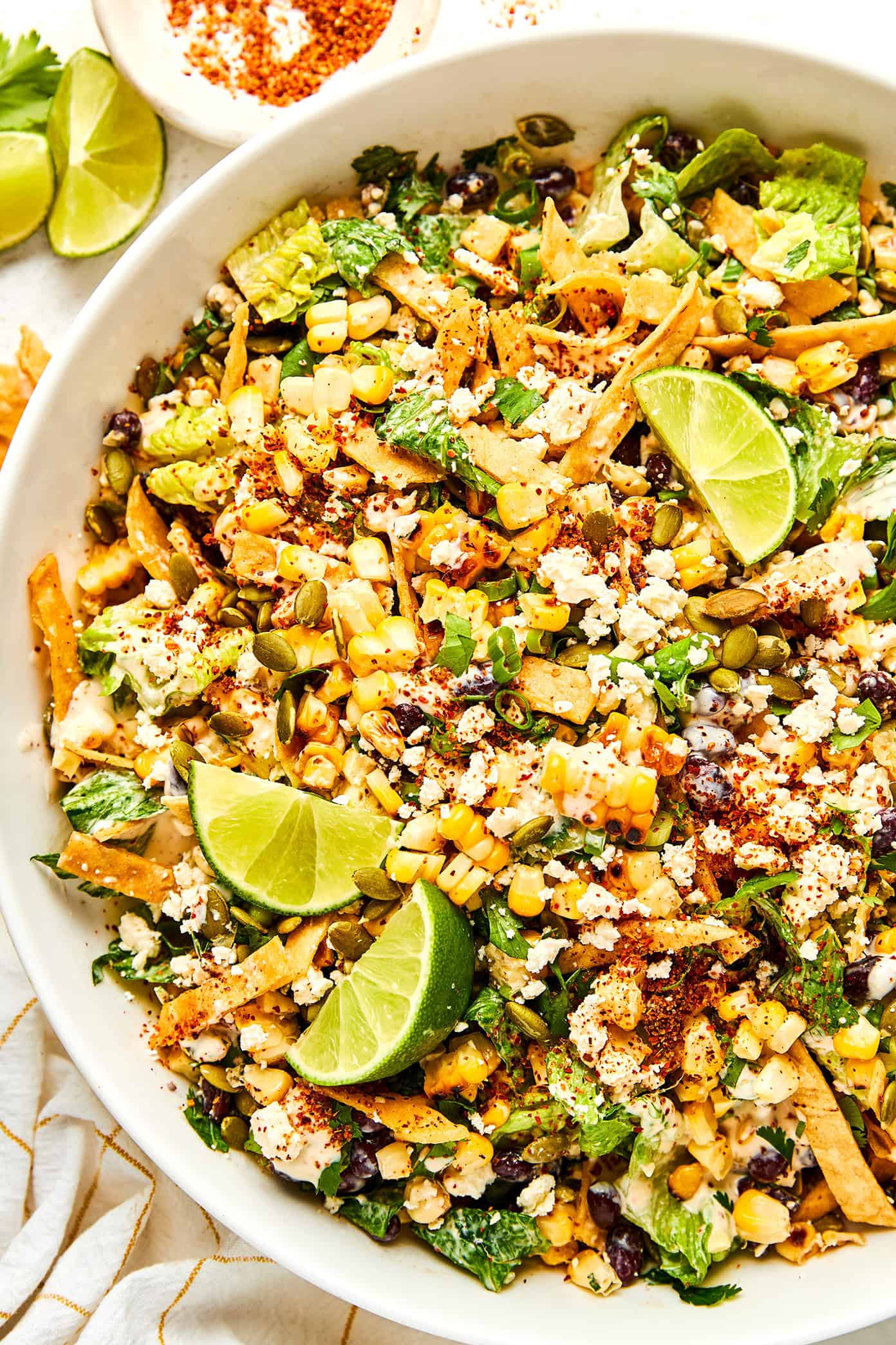 Street Corn Green Salad