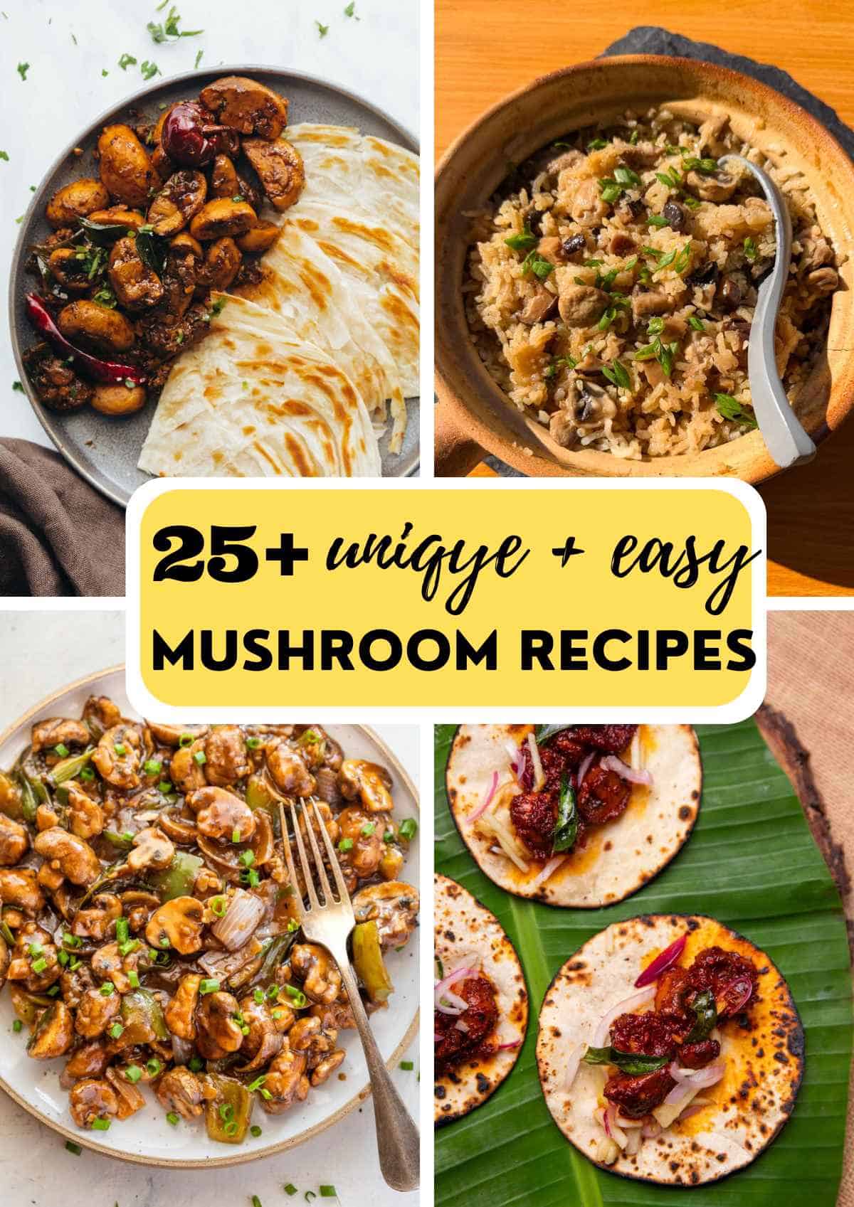 25+ Mushroom Recipes