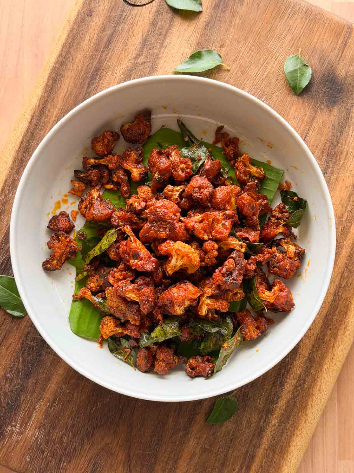 Air Fryer Gobi 65 (Spicy Crispy Cauliflower)