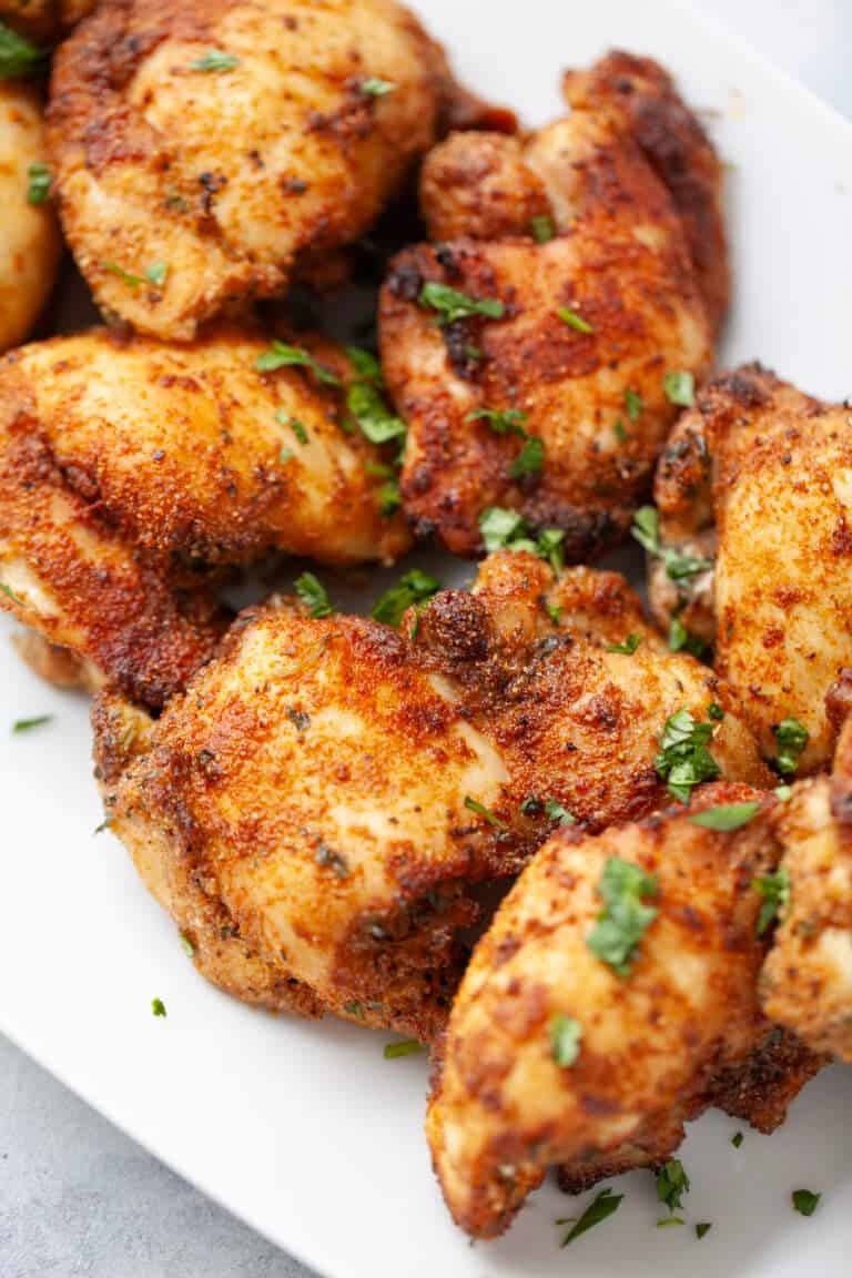 Crispy Air Fryer Chicken Thighs