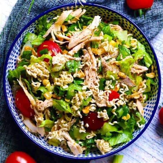 Crunchy Ramen Noodle Salad