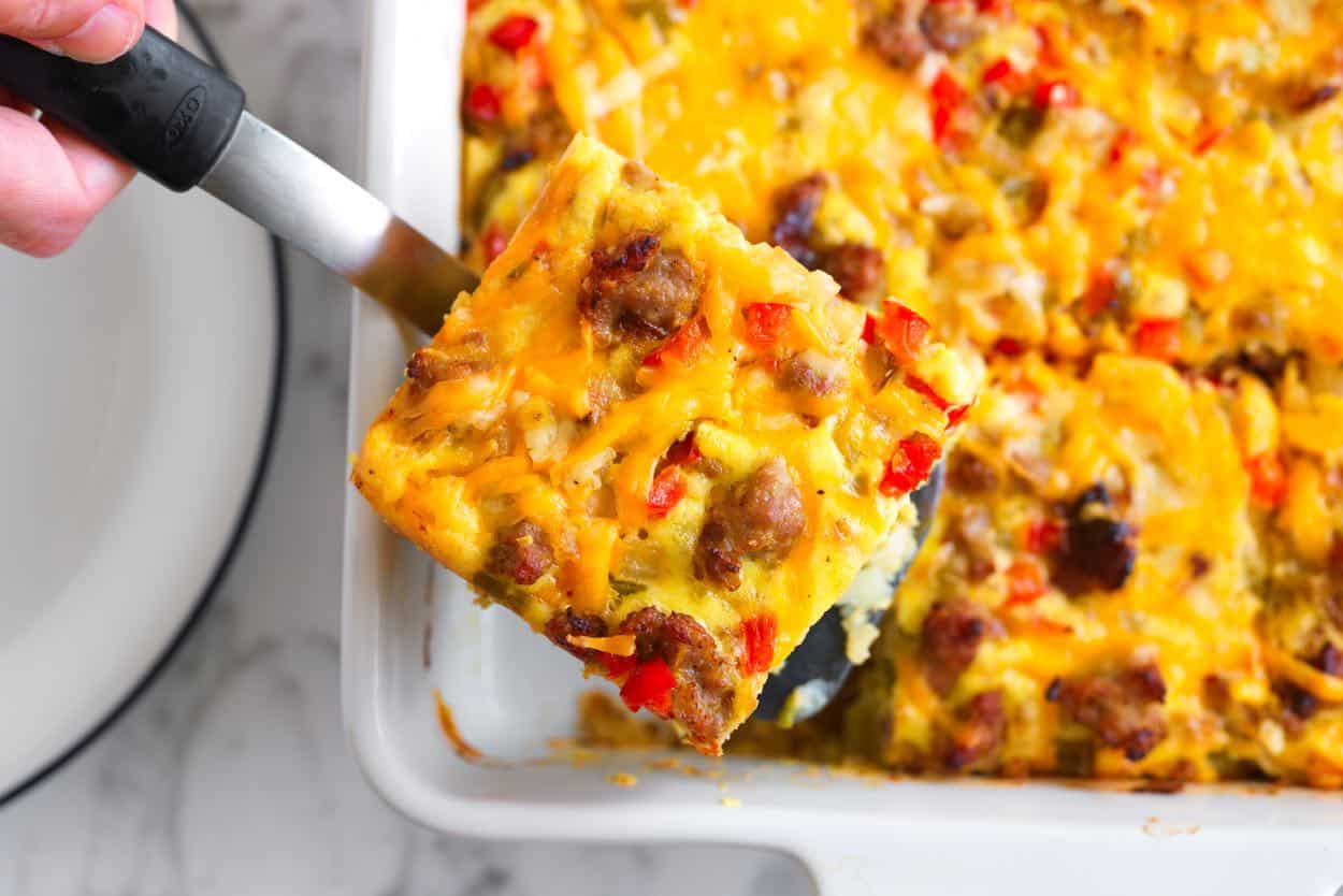 Easy Tater Tot Breakfast Casserole