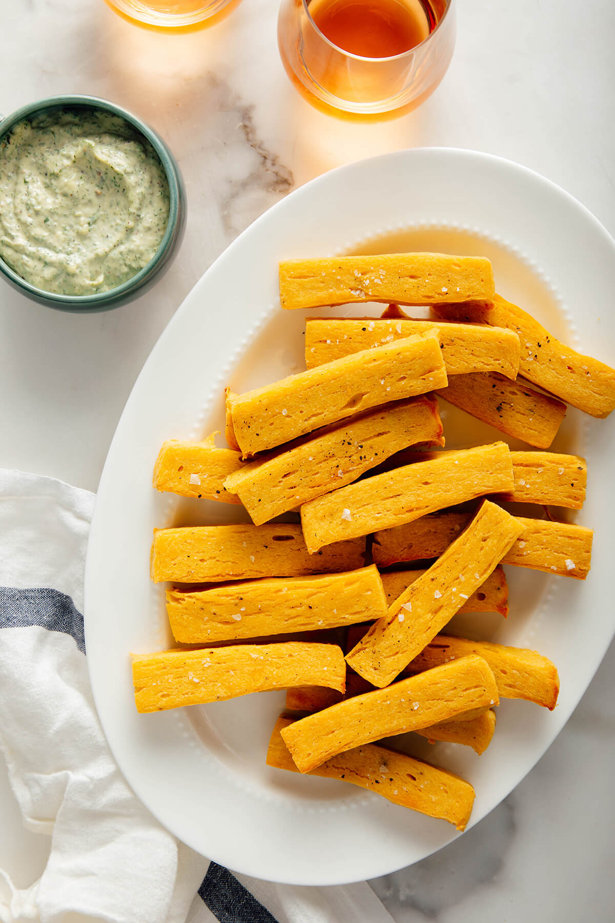 Panisses (Chickpea Fries)