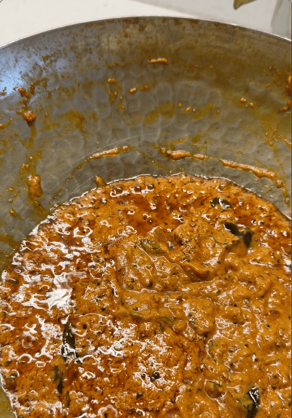 step 3 of making mushroom masala