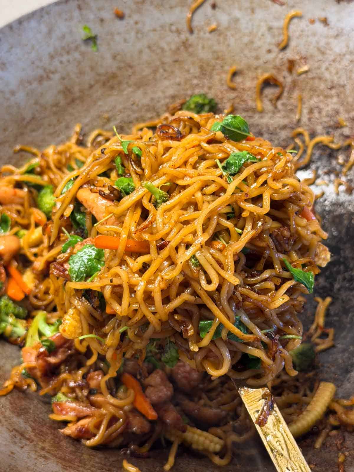 Spicy & Saucy Thai Drunken Noodles