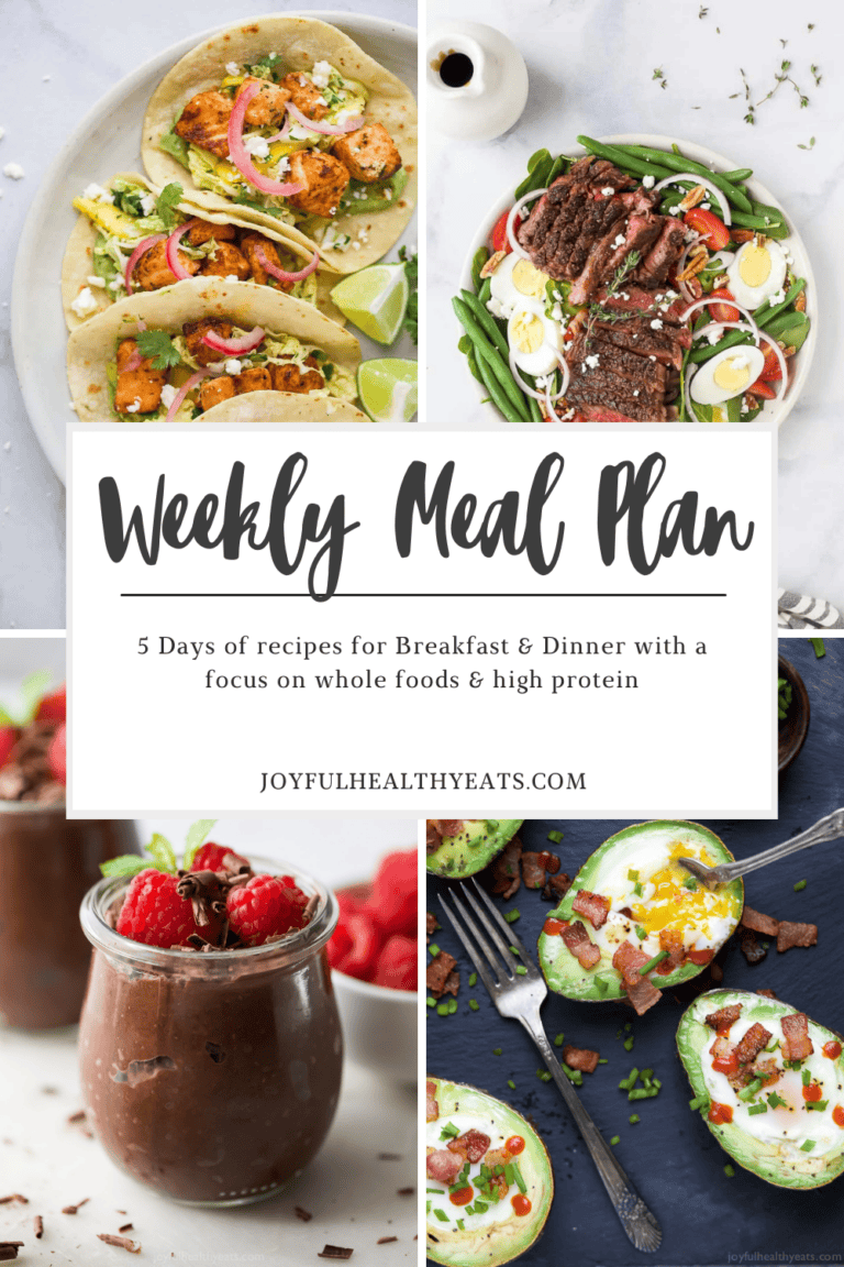 Weekly Meal Plan #26