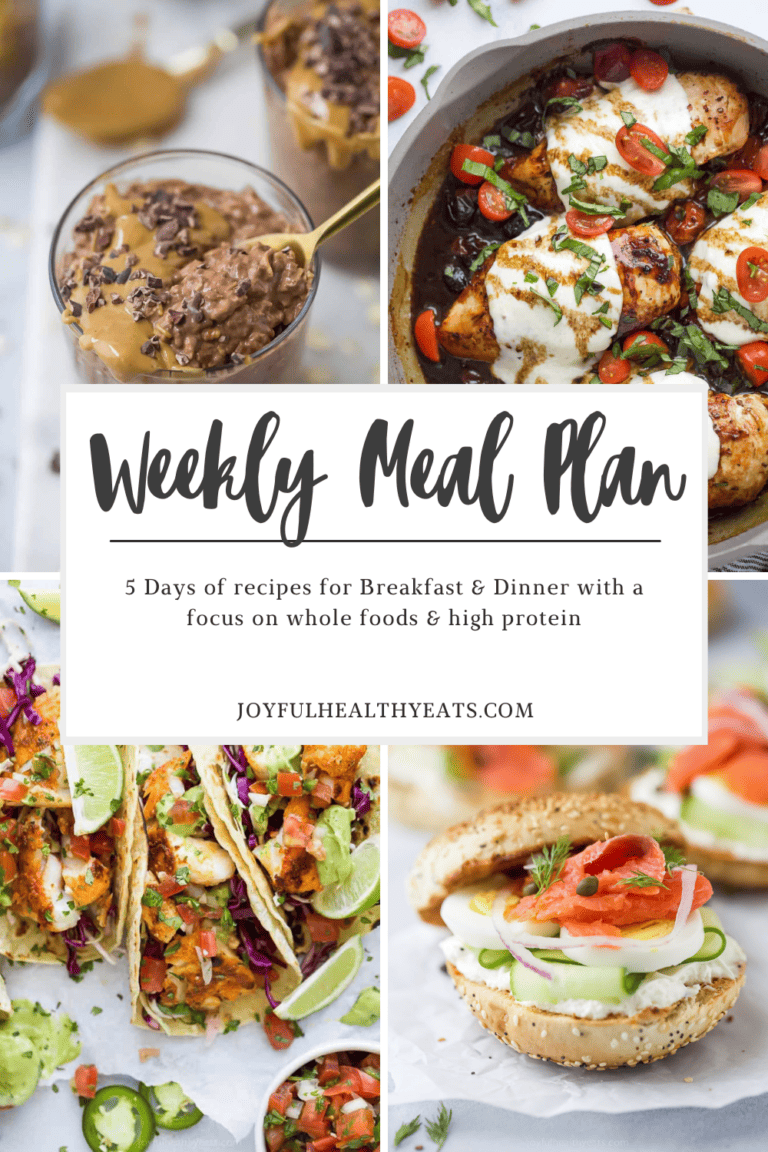 Weekly Meal Plan #28