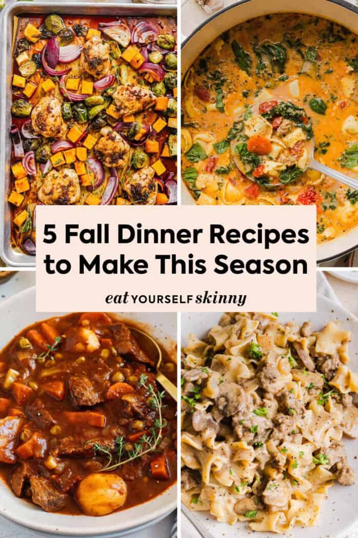 5 Cozy Fall Dinners You’ll Want to Make This Season