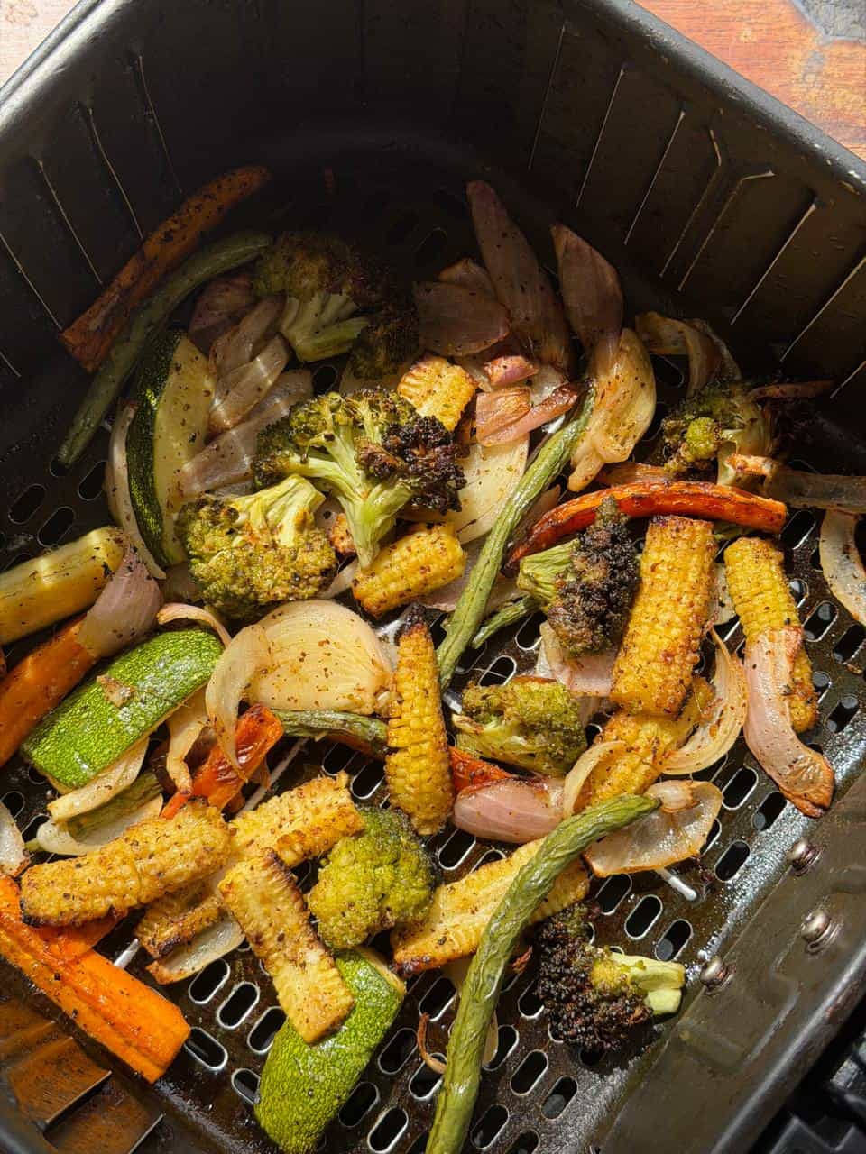 Air Fryer Roasted Veggies