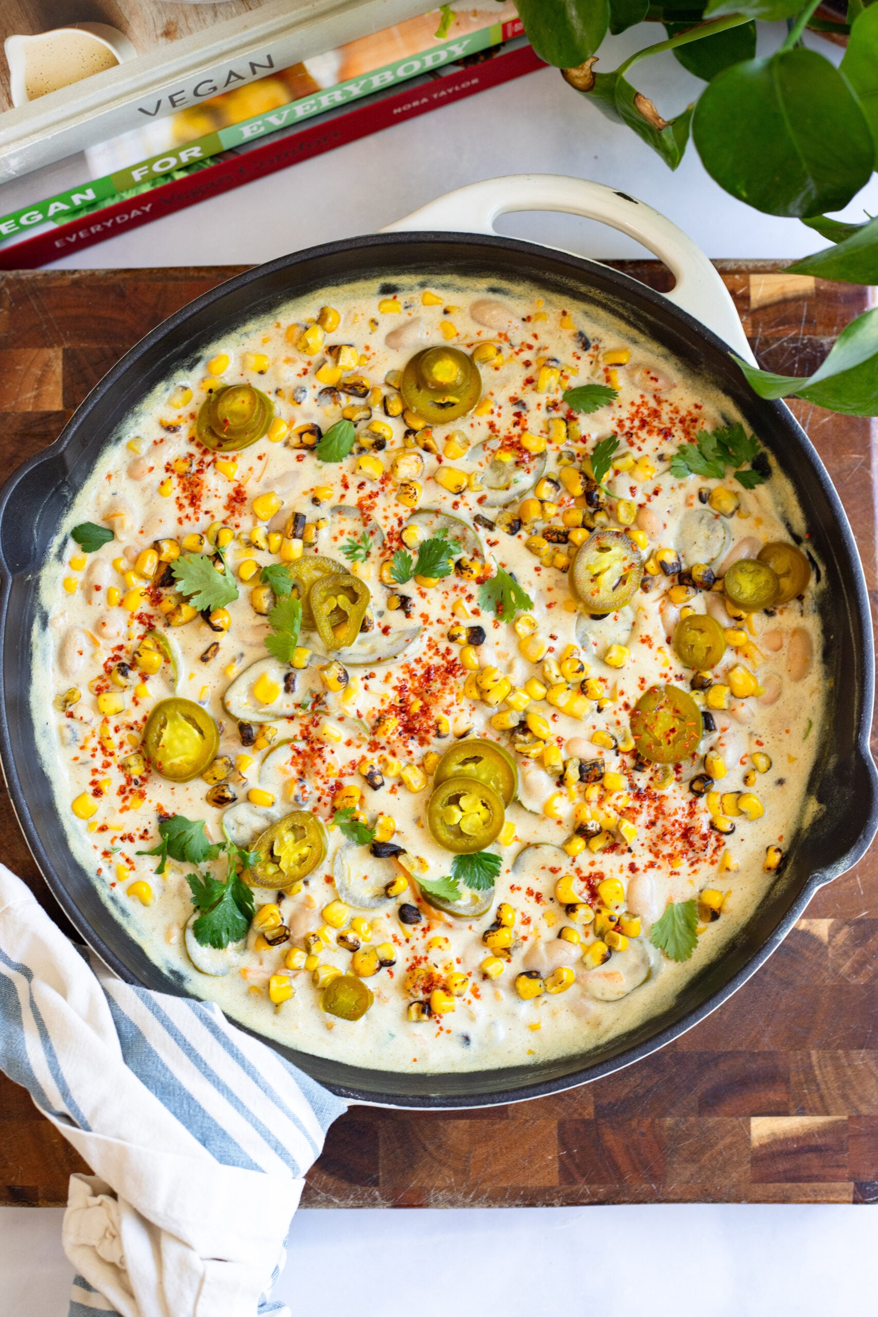 Corn and Jalapeño Bean Dip