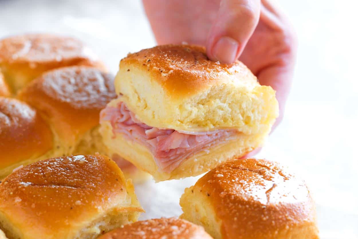 Easy Ham and Cheese Sliders
