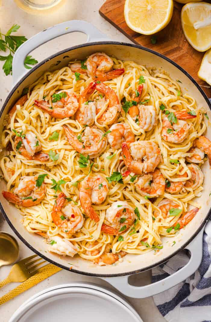 Healthy Shrimp Scampi Recipe
