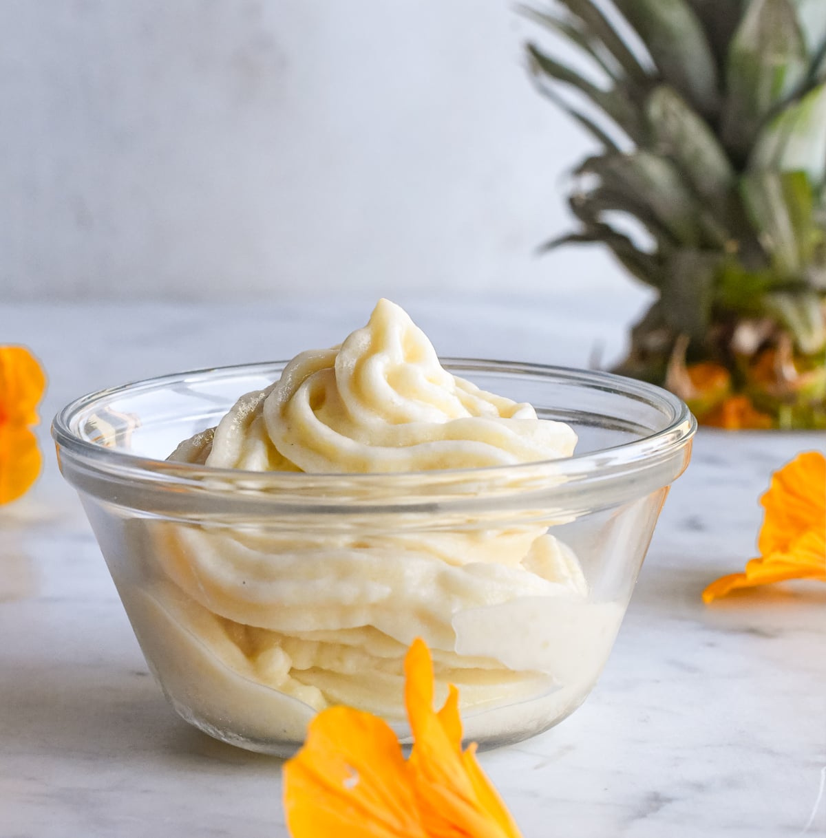 Vegan Pineapple Soft Serve – Easy 4 Ingredient Dessert