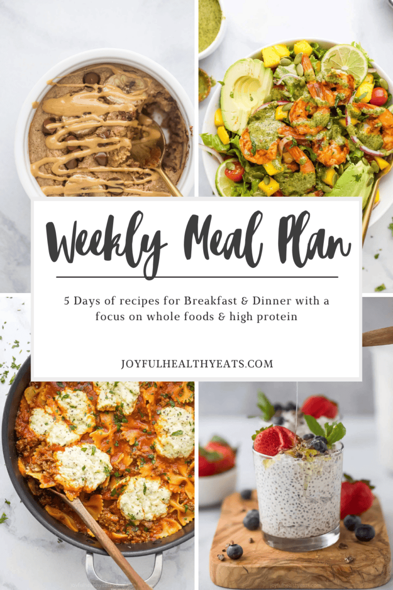 Weekly Meal Plan #30
