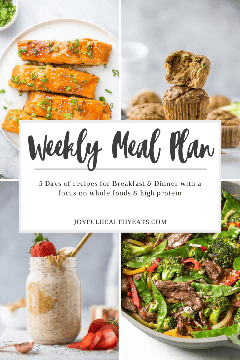 Weekly Meal Plan #32