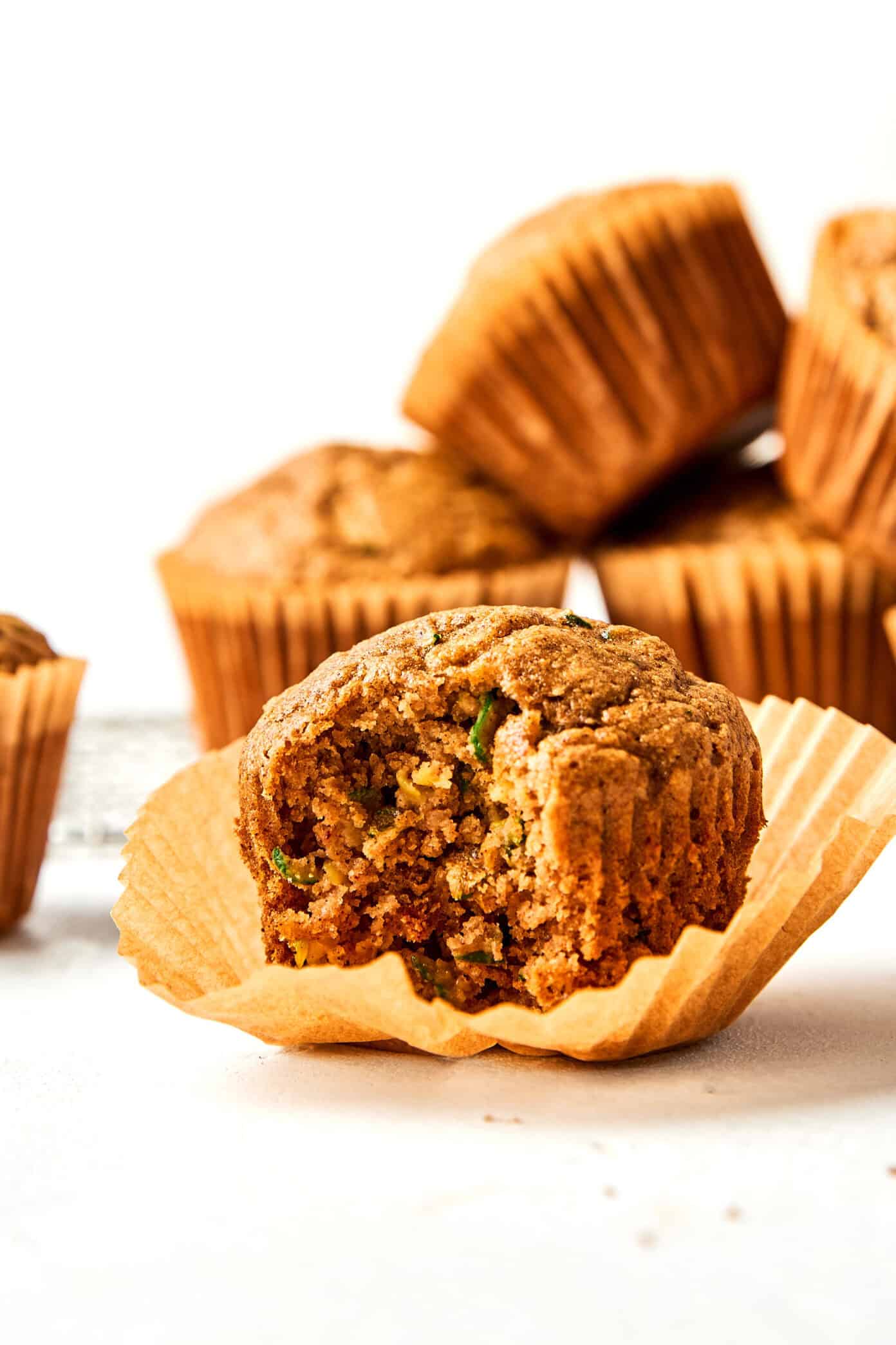 Zucchini Oat Muffins