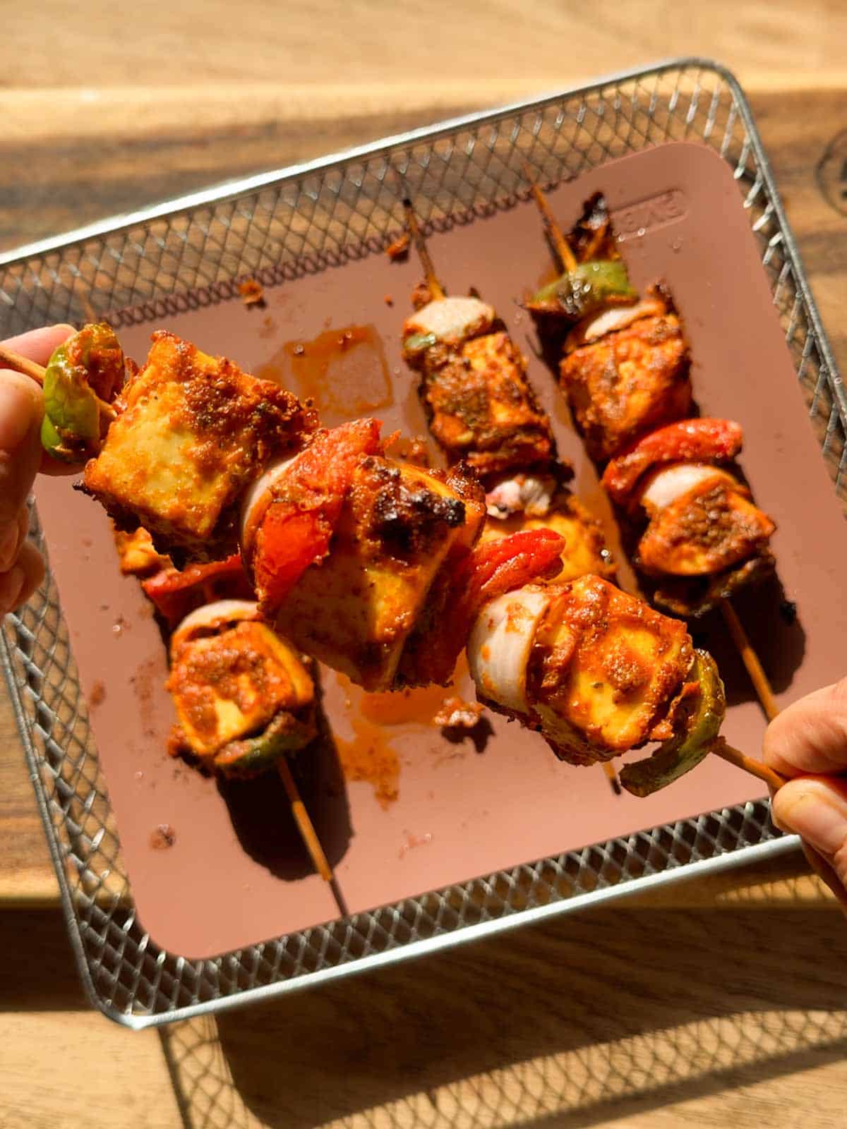 Air Fryer Paneer Tikka