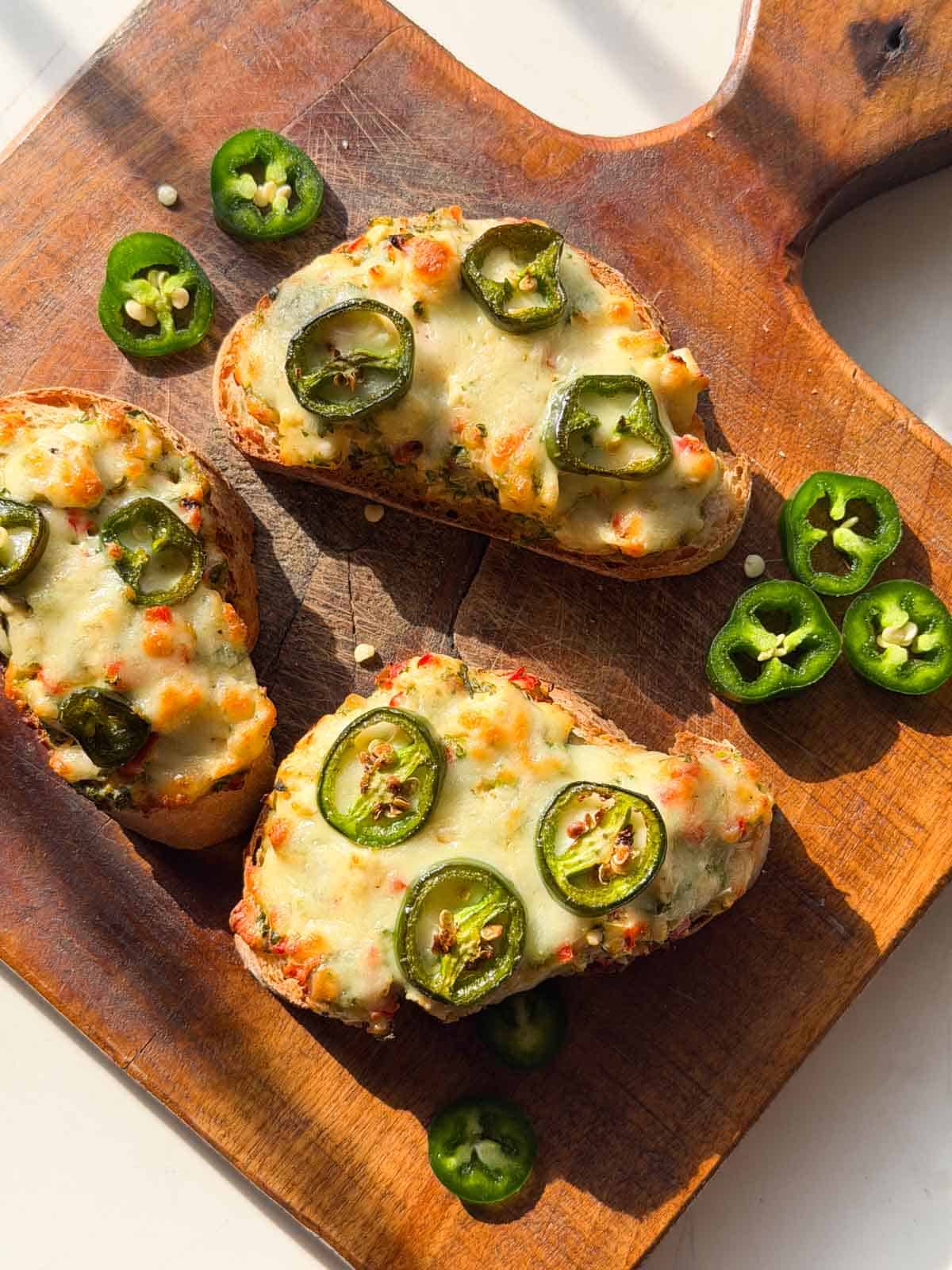 High Protein Jalapeno Popper Toastie