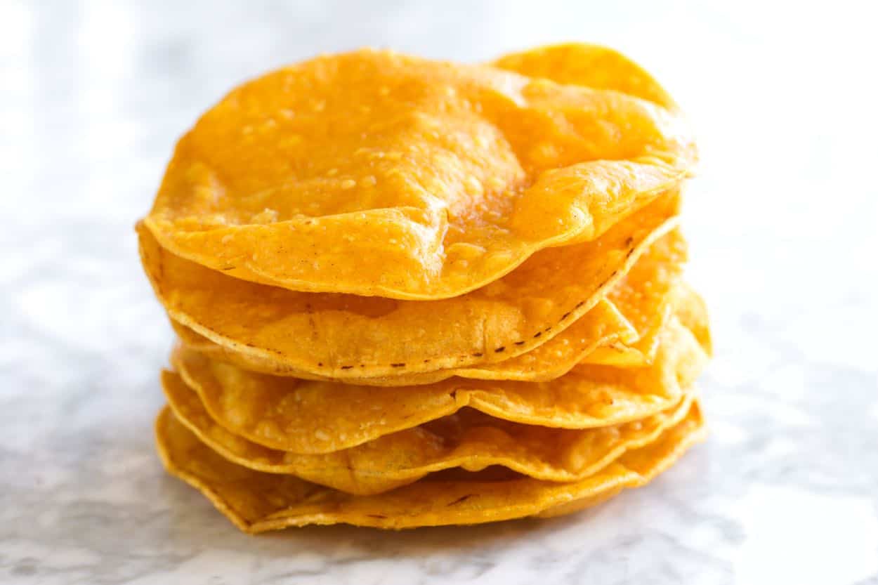 Homemade Tostada Shells